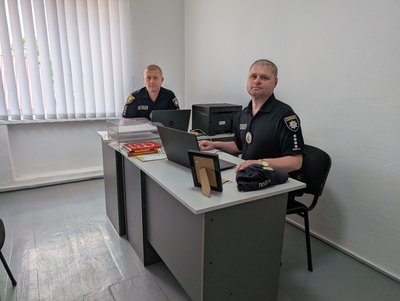 Поліцейські офіцери громади, Василь Фриза, Ярослав Наконечний Поліцейські офіцери громади, Василь Фриза, Ярослав Наконечний
