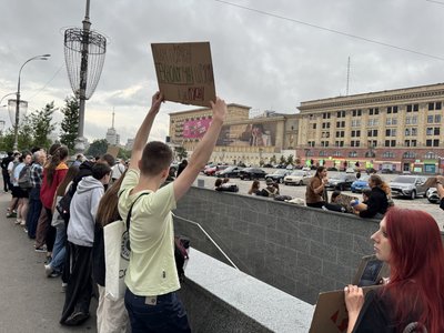 В Україні тривають протести проти відставки Федорова. День шостий В Україні тривають протести проти відставки Федорова. День шостий