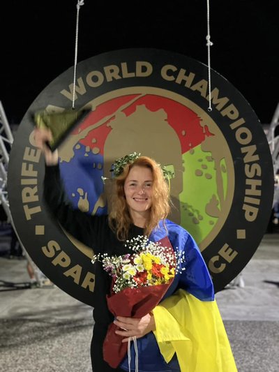 Житомирянка Людмила Мартинюк — чемпіонка світу Spartan Race Trifecta в Греції Житомирянка Людмила Мартинюк — чемпіонка світу Spartan Race Trifecta в Греції