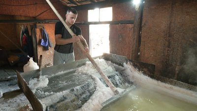 У Дрогобицькій солеварні на Львівщині відновили екскурсії У Дрогобицькій солеварні на Львівщині відновили екскурсії