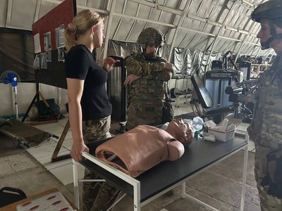 На Дніпропетровщині Госпітальєри навчають рятувати людські життя На Дніпропетровщині Госпітальєри навчають рятувати людські життя