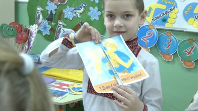У Житомирі діти долучилися до відзначення Дня Соборності України У Житомирі діти долучилися до відзначення Дня Соборності України