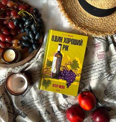 Книжка "Один хороший рік" Пітера Мейла Книжка "Один хороший рік" Пітера Мейла