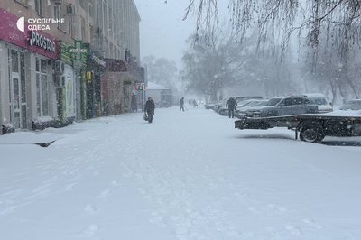 Боротьба зі снігопадом на Одещині: яка ситуація в Ізмаїлі Боротьба зі снігопадом на Одещині: яка ситуація в Ізмаїлі