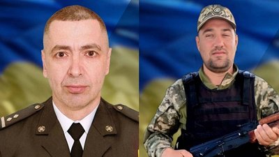 Військові Олег Ірічук та Олександр Фіщук Військові Олег Ірічук та Олександр Фіщук