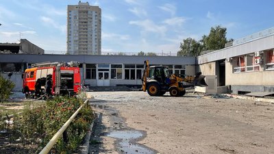 Палац спорту у Харкові пошкоджений російською ракетою 1 вересня