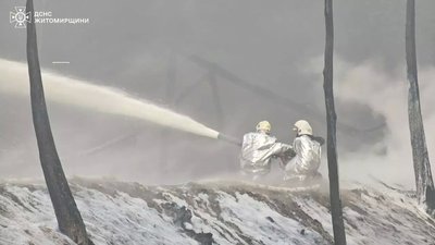 Атака "шахедів": на Житомирщині працювала ППО, є пошкодження Атака "шахедів": на Житомирщині працювала ППО, є пошкодження