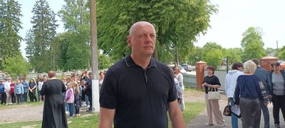 Голова Підгороднянської громади Сергій Чапрак, відкриття меморіальних дошок