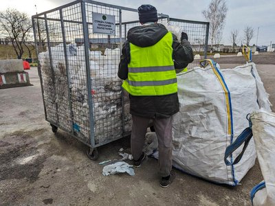 "Чистий Луцьк" здав на переробку 300 кілограмів відходів