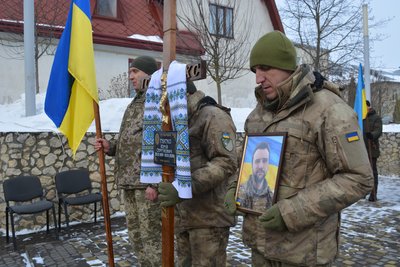 Похорон, ЗСУ, Тернопільщина, військовослужбовець, Юрій Гнатко, 20 лютого 2026, Тернопіль Похорон, ЗСУ, Тернопільщина, військовослужбовець, Юрій Гнатко, 20 лютого 2026, Тернопіль