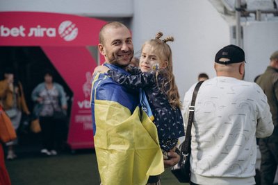 Матч Перемоги: в Одесі діти військових зіграли проти "Чорноморця"