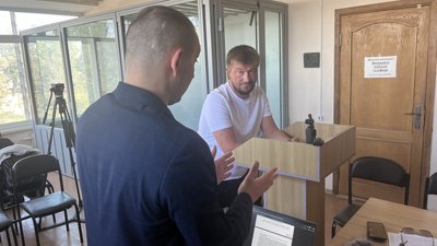 Обвинувачений Сергій Воловик Обвинувачений Сергій Воловик