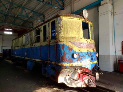 Для гайворонського музею, що на Кіровоградщині ремонтують ретро-тепловоз Для гайворонського музею, що на Кіровоградщині ремонтують ретро-тепловоз