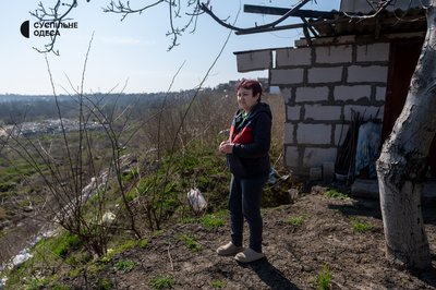 Зсув наближається: жителі Чорноморська про обвали ґрунту біля їхніх будинків Зсув наближається: жителі Чорноморська про обвали ґрунту біля їхніх будинків