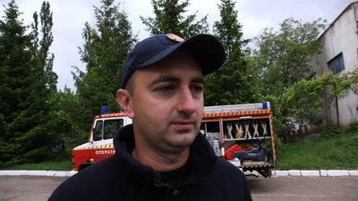 Олександр Берекет, рятувальник, ДСНС, Каховська ГЕС Олександр Берекет, рятувальник, ДСНС, Каховська ГЕС