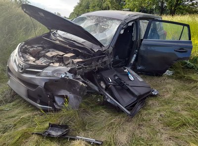 На Полтавщині зіткнулися два легковика: травмовані четверо людей
