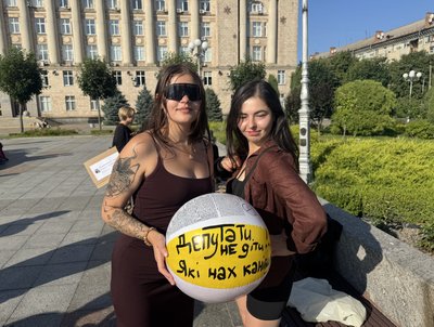 У Черкасах відбулася пʼята акція на підтримку Федорова У Черкасах відбулася пʼята акція на підтримку Федорова