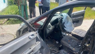В'їхав у паркан приватного будинку: у Черкасах поліція розслідує ДТП