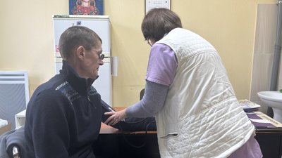 У Центрі реінтеграції бездомні можуть отримати медичну допомогу У Центрі реінтеграції бездомні можуть отримати медичну допомогу