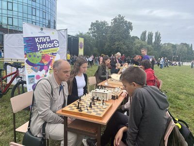 У Хмельницькому стартував спортивний фестиваль "JuniorS Fest" У Хмельницькому стартував спортивний фестиваль "JuniorS Fest"