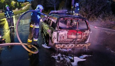 У Запоріжжі горіли автівки — ДСНС