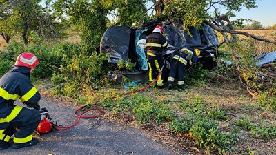На Кіровоградщині в аварії загинув чоловік На Кіровоградщині в аварії загинув чоловік