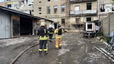 Удар безпілотника по офісній будівлі у Харкові вранці 22 жовтня 2026 Удар безпілотника по офісній будівлі у Харкові вранці 22 жовтня 2026