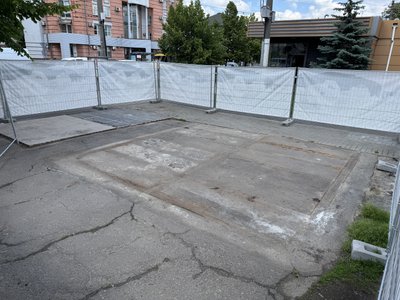 В історичному центрі Полтави на місці демонтованих кіосків створять парк В історичному центрі Полтави на місці демонтованих кіосків створять парк