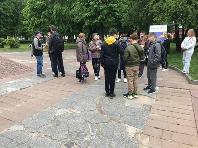 Екскурсія-квест: у Житомирі організували свято для дітей-переселенців Екскурсія-квест: у Житомирі організували свято для дітей-переселенців