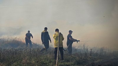 На Чернігівщині ліквідували пожежу торфлвища, яка тривала протягом місяця На Чернігівщині ліквідували пожежу торфлвища, яка тривала протягом місяця