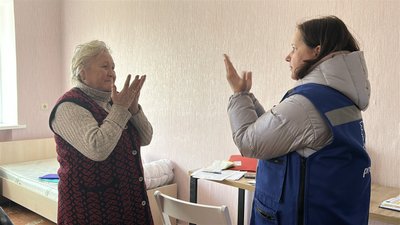 До Кременчуцького району евакуювали родину із Донеччини До Кременчуцького району евакуювали родину із Донеччини