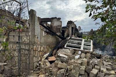 "Все зруйновано": очевидці про наслідки атаки дронів на Одещину "Все зруйновано": очевидці про наслідки атаки дронів на Одещину
