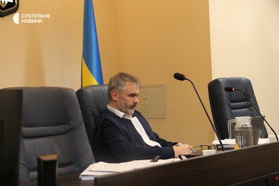 Суддя ВАКС Віктор Ногачевський під час засідання суду та обрання запобіжного заходу колишньому віцепремʼєру Олексію Чернишову, Київ, 18 листопада 2025 року Суддя ВАКС Віктор Ногачевський під час засідання суду та обрання запобіжного заходу колишньому віцепремʼєру Олексію Чернишову, Київ, 18 листопада 2025 року
