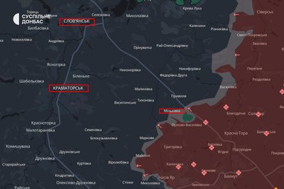 В ЗСУ спростували окупацію Міньківки на Словʼянському напрямку В ЗСУ спростували окупацію Міньківки на Словʼянському напрямку
