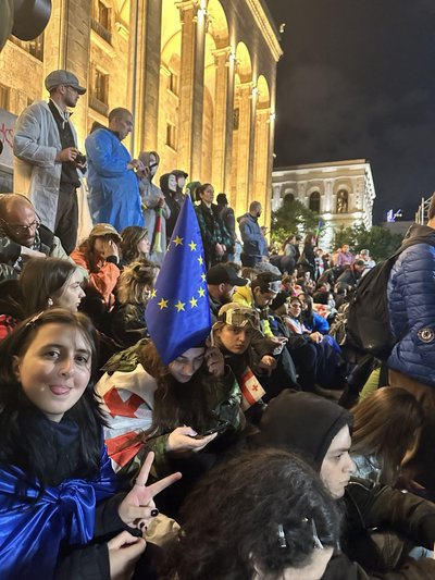 Протести у Грузії вночі 13 травня 2024 року Протести у Грузії вночі 13 травня 2024 року