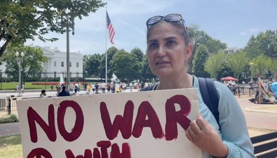 У США пройшли акції протесту проти бомбардування Ірану У США пройшли акції протесту проти бомбардування Ірану