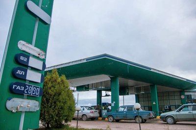 Заправка у деокупованому Куп'янську Заправка у деокупованому Куп'янську