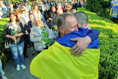 зустріч з полону, Василь Ніколюк зустріч з полону, Василь Ніколюк