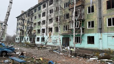 Пошкоджений обстрілами будинок Білозерське Донецька область 9 грудня 2025 рік Пошкоджений обстрілами будинок Білозерське Донецька область 9 грудня 2025 рік
