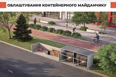 Контейнерний майданчик Контейнерний майданчик