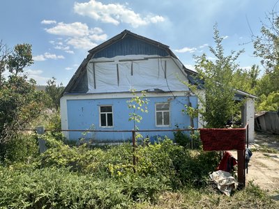 Житель Богородичного Євген життя пошкоджений будинок деокупація Богородичне Донецька область Житель Богородичного Євген життя пошкоджений будинок деокупація Богородичне Донецька область
