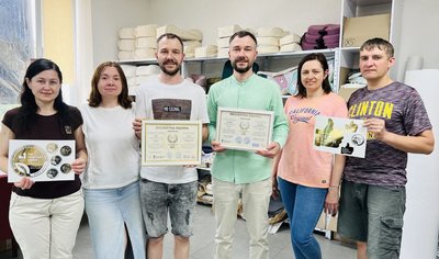 Колектив компанії "Біорія" у Рівному Колектив компанії "Біорія" у Рівному