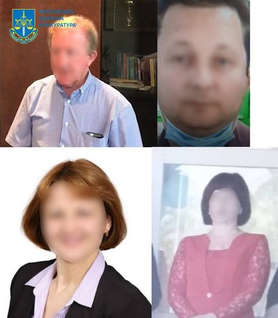 Чотирьох так званих освітян з Херсона підозрюють у колабораціонізмі та пособництві РФ Чотирьох так званих освітян з Херсона підозрюють у колабораціонізмі та пособництві РФ