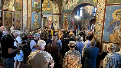 У Києві попрощались із командиром добровольчого батальйону ОУН Миколою Коханівським У Києві попрощались із командиром добровольчого батальйону ОУН Миколою Коханівським