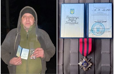Андрій Боднарчук, Золотий хрест, ЗСУ, Валерій Залужний Андрій Боднарчук, Золотий хрест, ЗСУ, Валерій Залужний