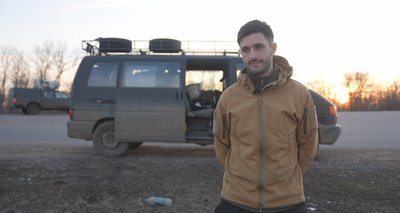 Собаку та чотирьох цуценят волонтери з Дніпра евакуювали з Донеччини Собаку та чотирьох цуценят волонтери з Дніпра евакуювали з Донеччини
