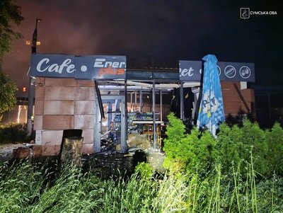 Масований удар по Шостці: пошкоджені житлові будинки Масований удар по Шостці: пошкоджені житлові будинки