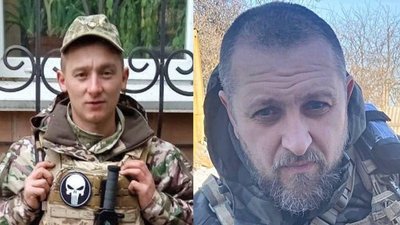Полеглі військові Дмитро Чокан та Руслан Прусу Полеглі військові Дмитро Чокан та Руслан Прусу