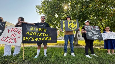 Акція "Не мовчи! Полон вбиває!", 30 серпня 2025 року, Івано-Франківськ Акція "Не мовчи! Полон вбиває!", 30 серпня 2025 року, Івано-Франківськ