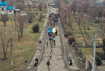 У Гайвороні на Кіровоградщині попрощалися з Олександром Майданюком У Гайвороні на Кіровоградщині попрощалися з Олександром Майданюком